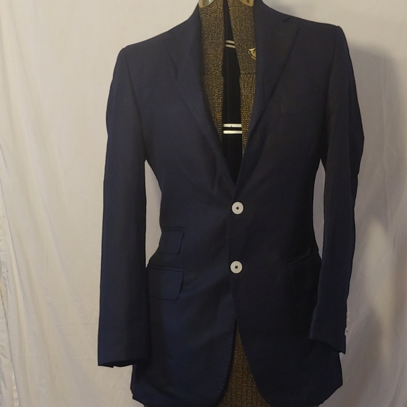 BOGGI navy blue blazer - size 44 like new - Picture 1 of 6